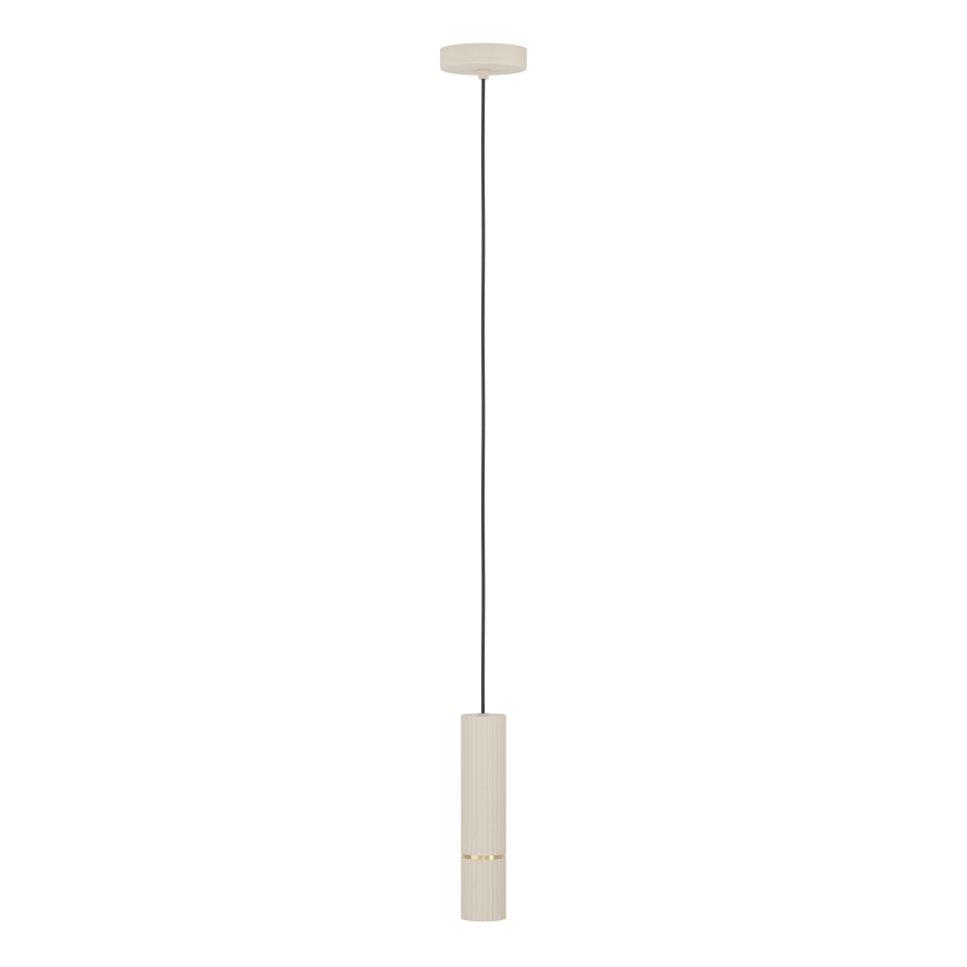 Eglo - LED Lustra ar auklu 1xGU10/5W/230V 3000K bēša