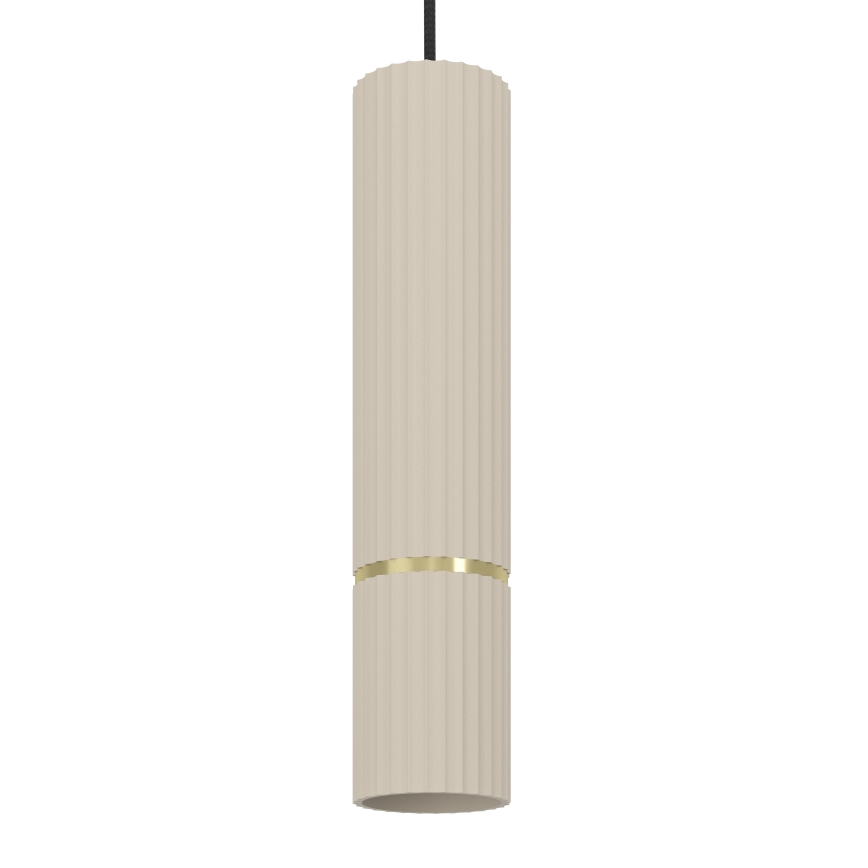 Eglo - LED Lustra ar auklu 1xGU10/5W/230V 3000K bēša
