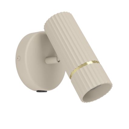 Eglo - LED Sienas lampa 1xGU10/5W/230V 3000K bēša