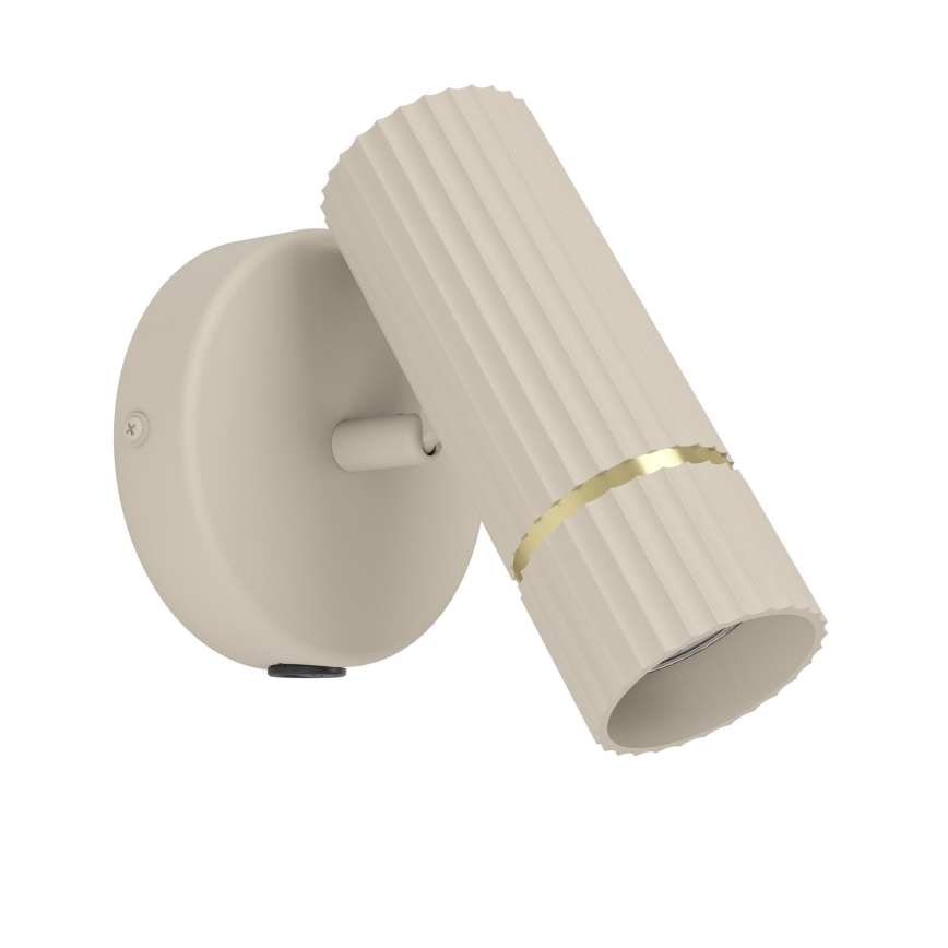 Eglo - LED Sienas lampa 1xGU10/5W/230V 3000K bēša