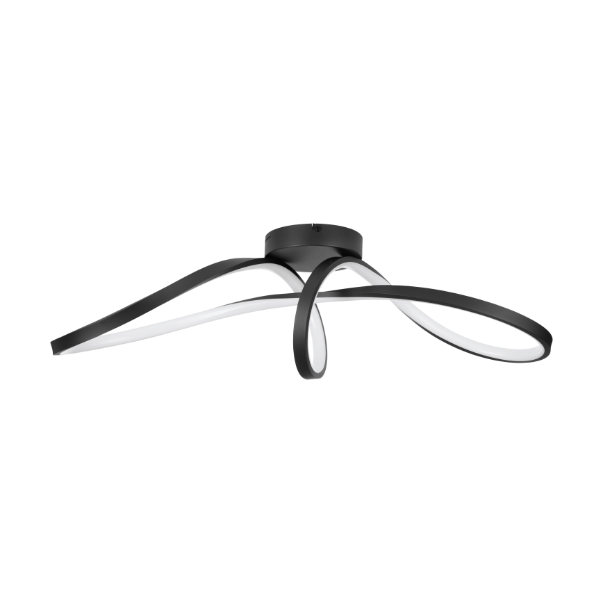 Eglo - LED RGBW Aptumšojama griestu lampa LED/22W/230V 2700-6500K melna