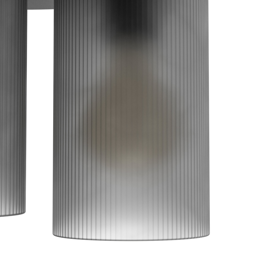 Eglo - Griestu lampa 3xE27/40W/230V pelēka