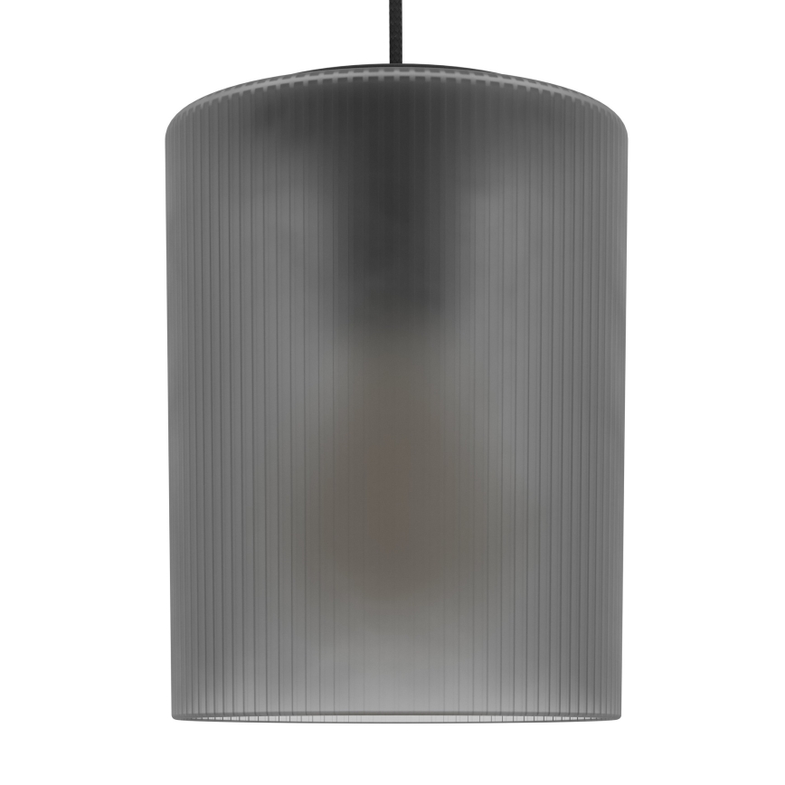 Eglo - Lustra ar auklu 1xE27/40W/230V pelēka