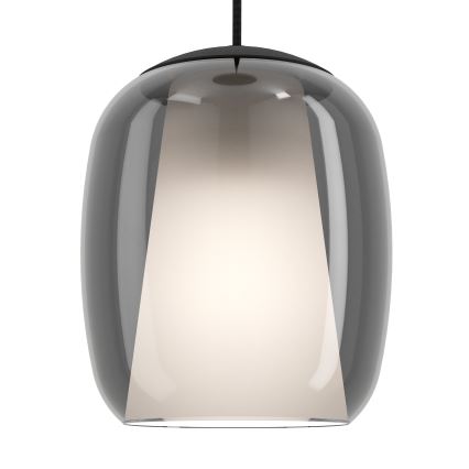 Eglo - Lustra ar auklu 4xE27/28W/230V pelēka