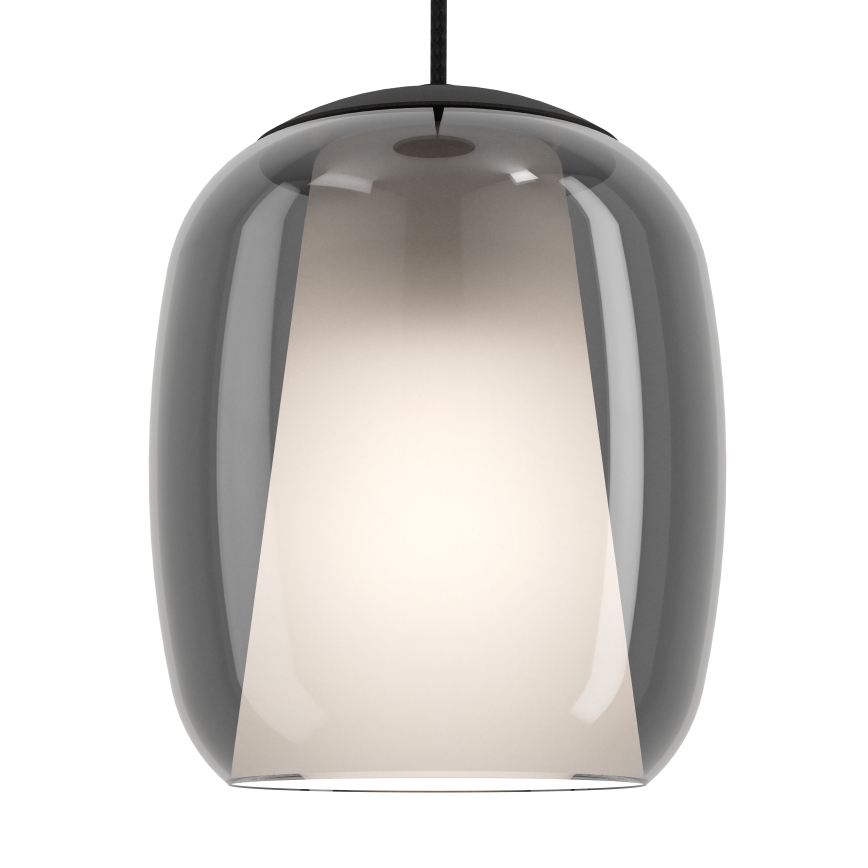 Eglo - Lustra ar auklu 4xE27/28W/230V pelēka