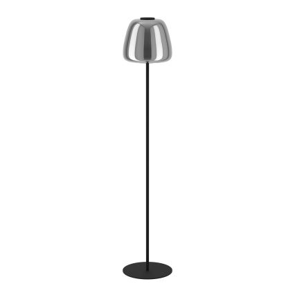 Eglo - LED RGBW dimējama grīdas lampa LED/15,5W/230V 2700-6500K dūmaina