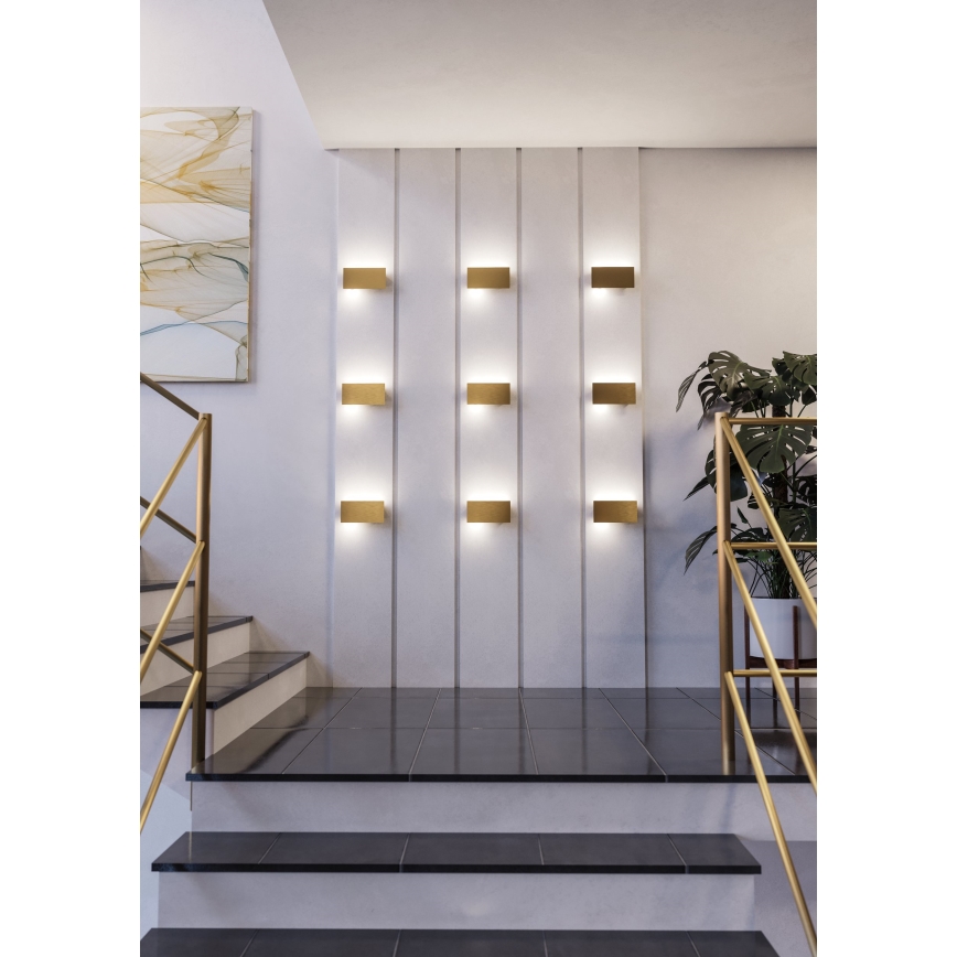 Eglo - LED Sienas lampa LED/6W/230V 3000K zelta