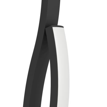 Eglo - LED Galda lampa LED/12W/230V 4000K melna