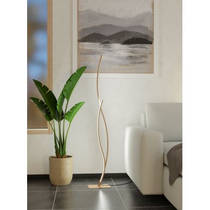 Eglo - LED Grīdas stāvlampa LED/20W/230V 4000K bēša