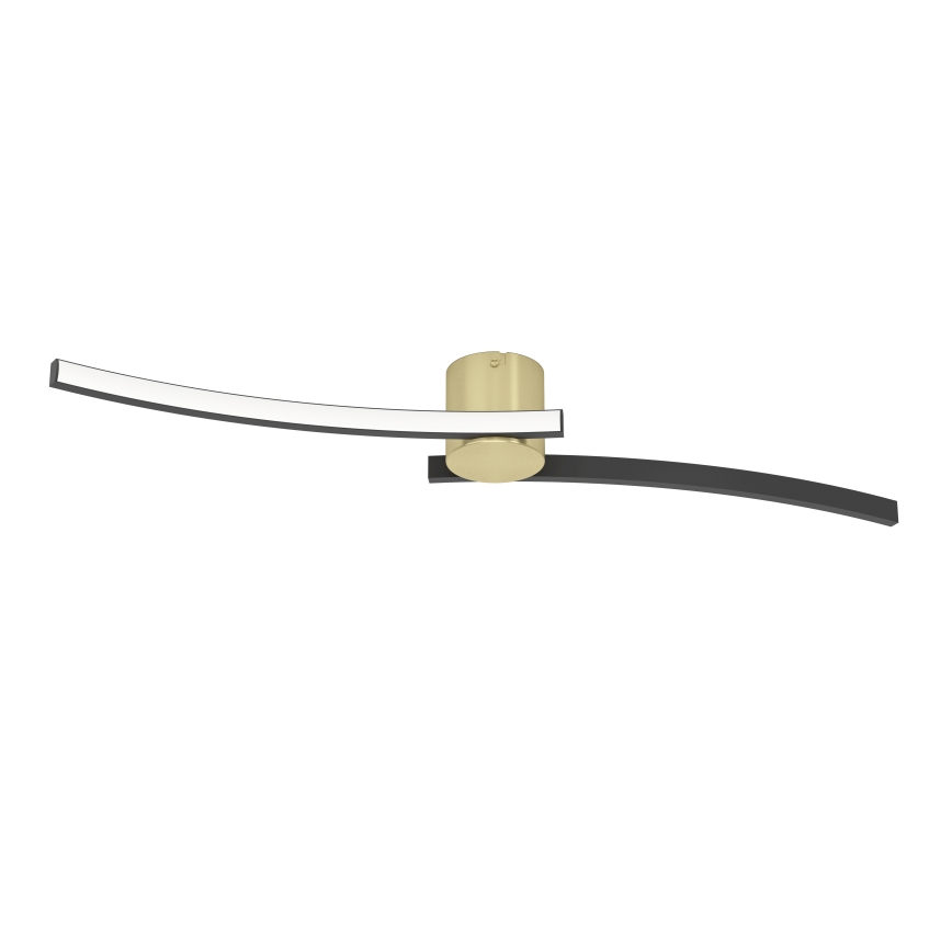 Eglo - LED Griestu lampa LED/12W/230V 4000K melna