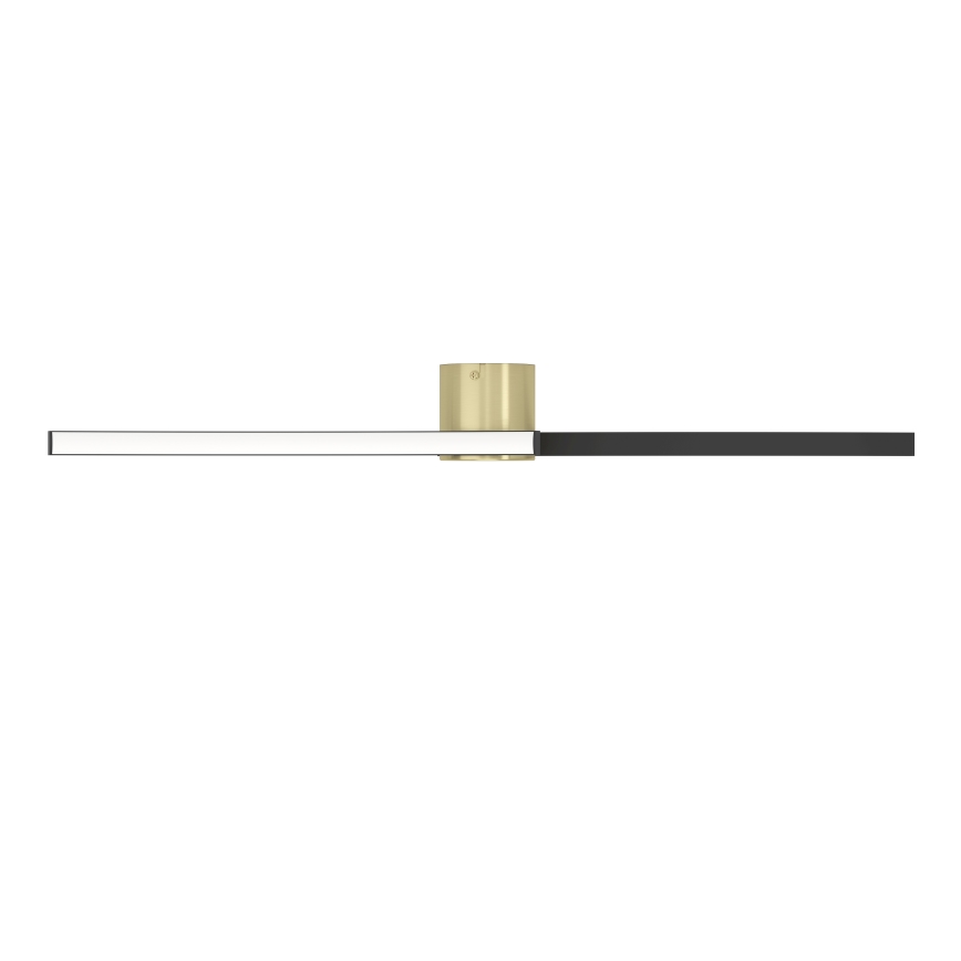 Eglo - LED Griestu lampa LED/12W/230V 4000K melna