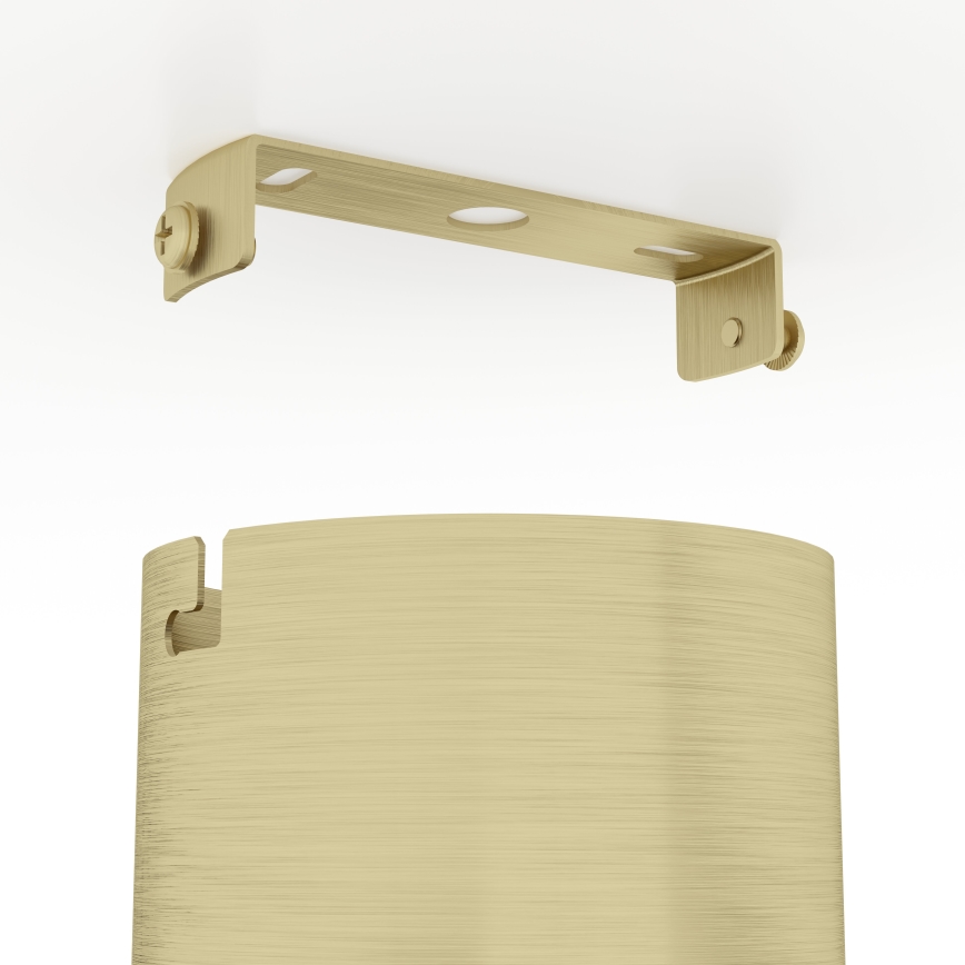 Eglo - LED Griestu lampa LED/12W/230V 4000K melna