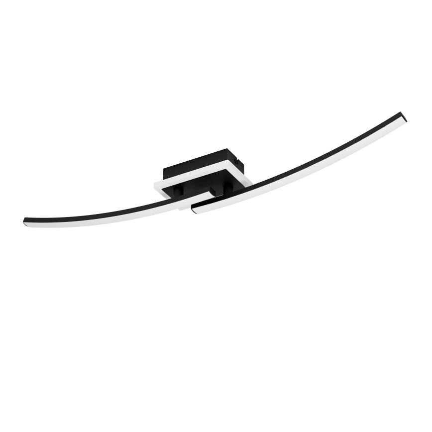Eglo - LED Griestu lampa LED/12W/230V 4000K melna
