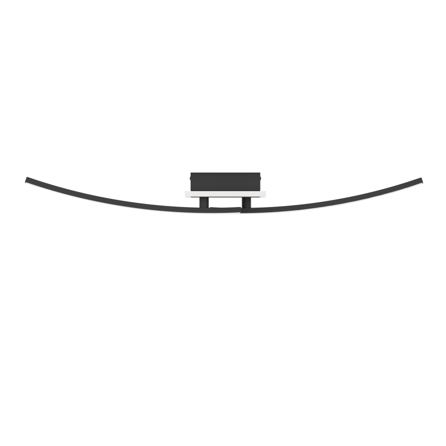 Eglo - LED Griestu lampa LED/12W/230V 4000K melna
