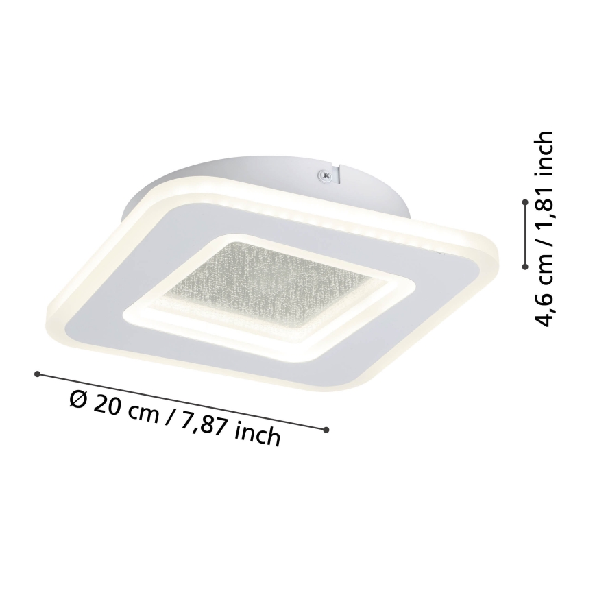 Eglo - LED Sienas lampa LED/12W/230V 4000K balta
