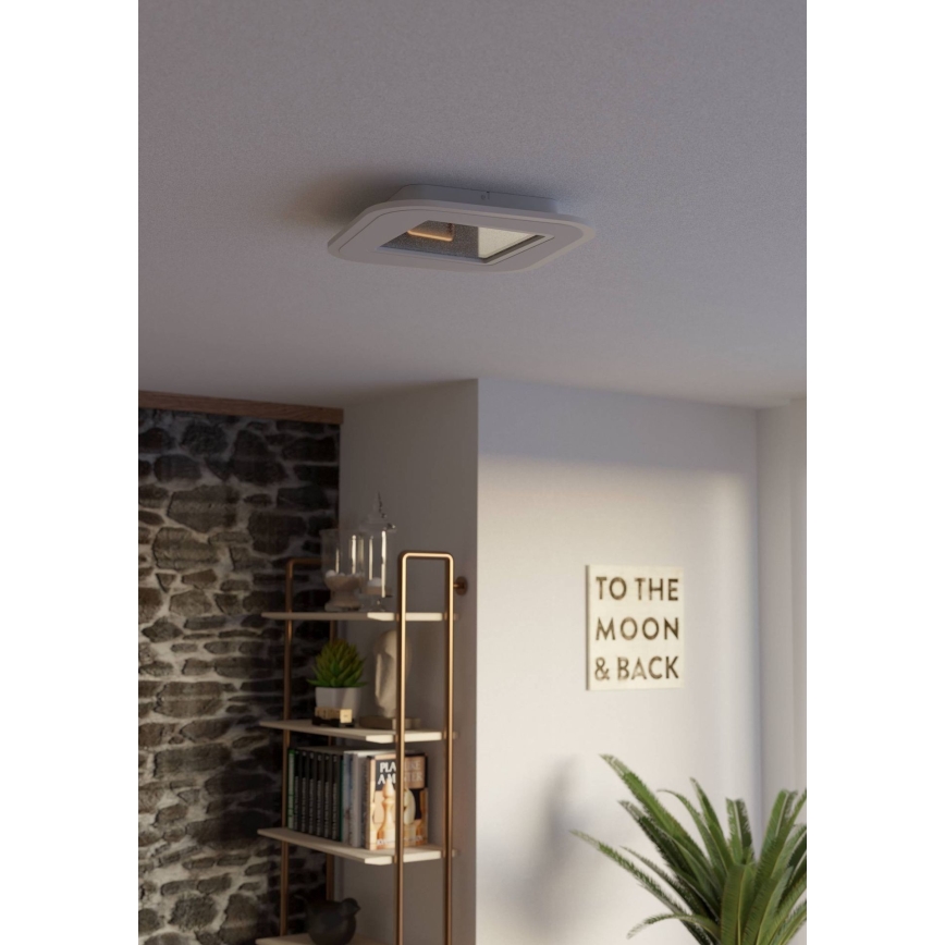 Eglo - LED Aptumšojama griestu lampa LED/20W/230V 2700-6500K balta + tālvadības pults