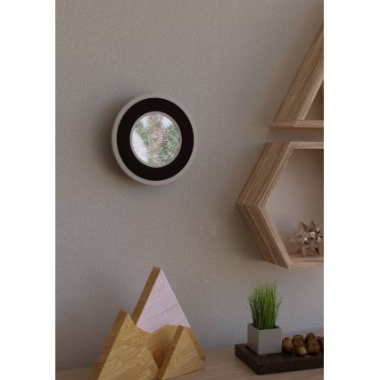 Eglo - LED Sienas lampa LED/12W/230V 4000K melna