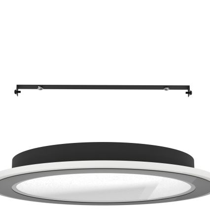 Eglo - LED Aptumšojama griestu lampa LED/20W/230V 2700-6500K melna + tālvadības pults