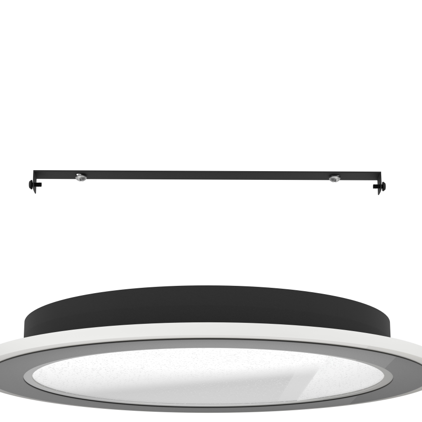 Eglo - LED Aptumšojama griestu lampa LED/20W/230V 2700-6500K melna + tālvadības pults