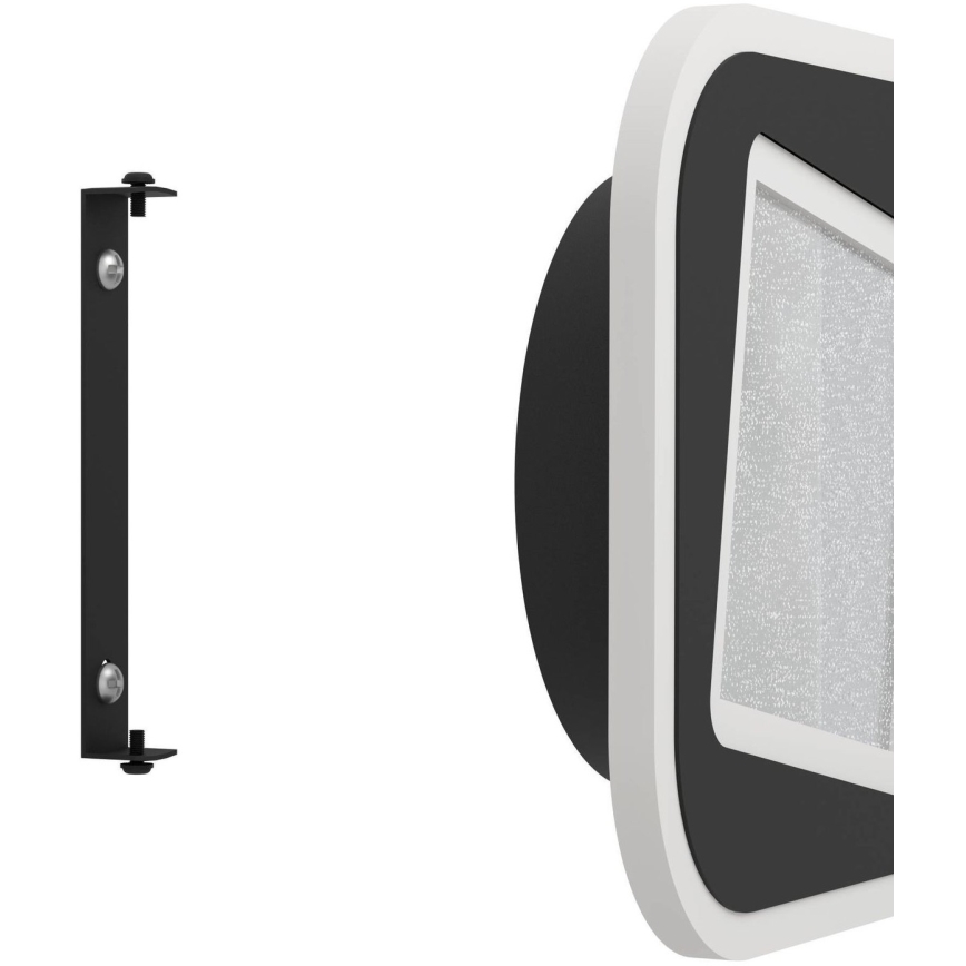 Eglo - LED Sienas lampa LED/12W/230V 4000K melna