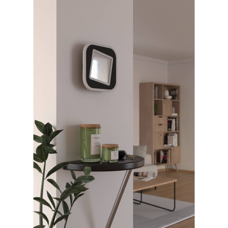 Eglo - LED Sienas lampa LED/12W/230V 4000K melna
