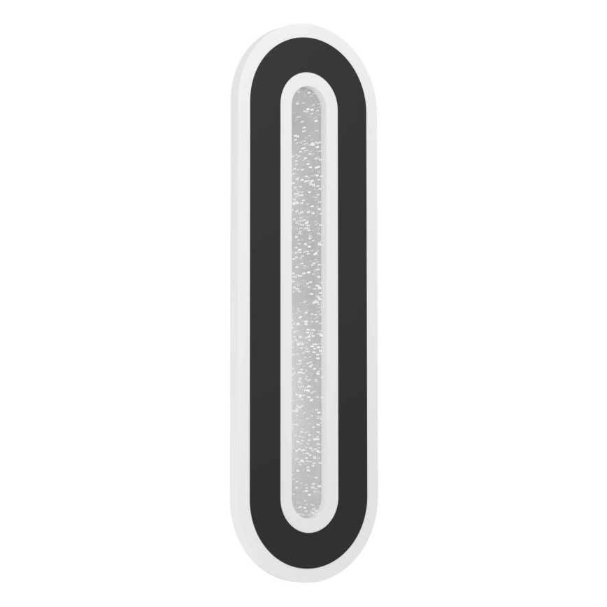 Eglo - LED Sienas lampa LED/12W/230V 4000K melna