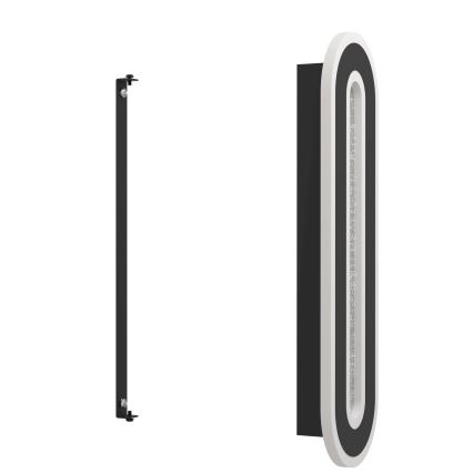 Eglo - LED Sienas lampa LED/12W/230V 4000K melna