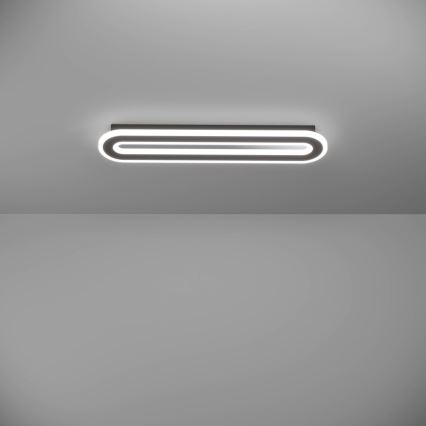 Eglo - LED Aptumšojama griestu lampa LED/20W/230V 2700-6500K melna + tālvadības pults