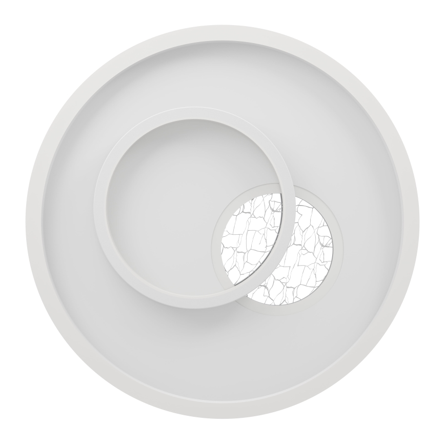 Eglo - LED griestu lampa LED/14W/230V + LED/8,5W Ø 38 cm balta