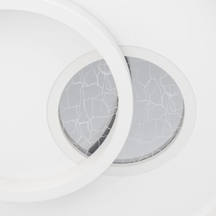 Eglo - LED griestu lampa LED/14W/230V + LED/8,5W Ø 38 cm balta