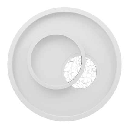 Eglo - LED Griestu lampa 1xLED/14W/230V + 1xLED/8,5W d. 38 cm balta