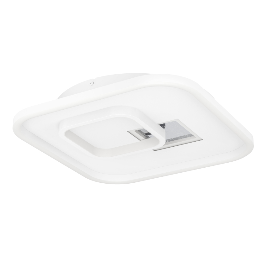 Eglo - LED Griestu lampa 1xLED/16,2W/230V + 1xLED/9,2W 38x38 cm balta