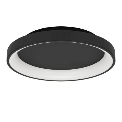 Eglo - LED Aptumšojama griestu lampa LED/12W/230V 2700-6500K melna + tālvadības pults