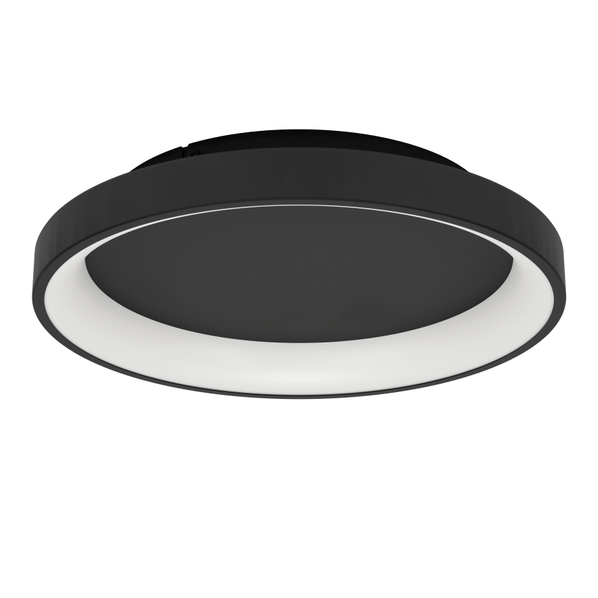 Eglo - LED Aptumšojama griestu lampa LED/12W/230V 2700-6500K melna + tālvadības pults