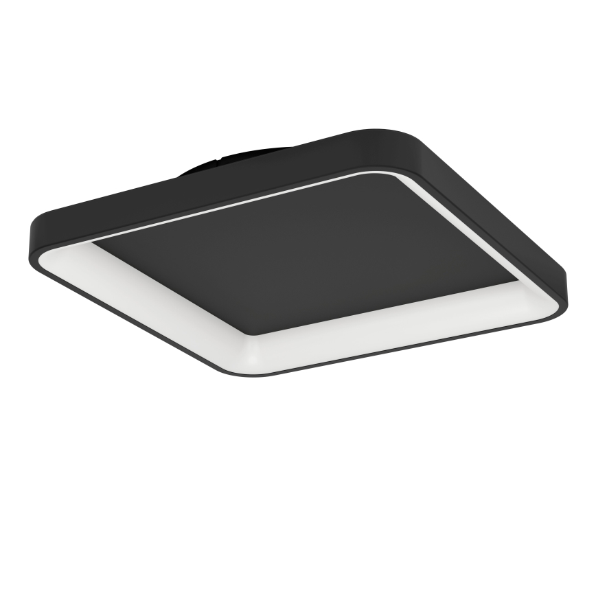 Eglo - LED Aptumšojama griestu lampa LED/12W/230V 2700-6500K melna + tālvadības pults