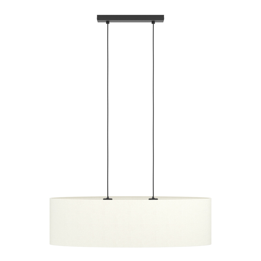 Eglo - Lustra ar auklu 2xE27/60W/230V balta