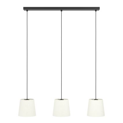 Eglo - Lustra ar auklu 3xE27/60W/230V balta