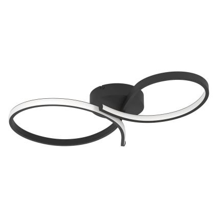 Eglo - LED Griestu lampa LED/21W/230V 3000K melna