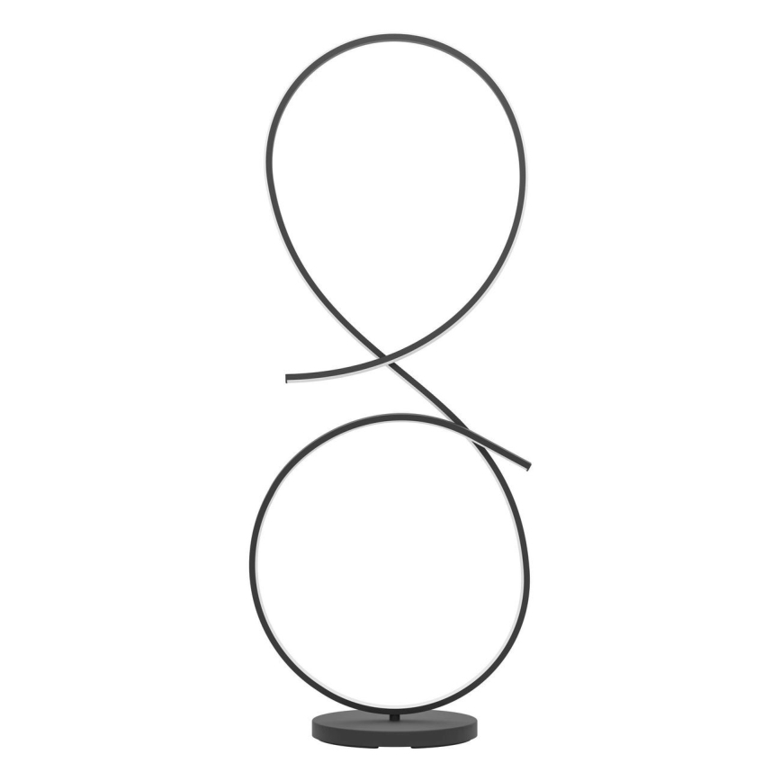 Eglo - LED Grīdas stāvlampa LED/20W/230V 3000K melna