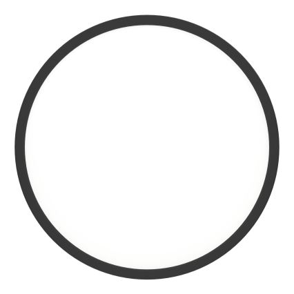 Eglo - LED griestu gaismeklis LED/17W/230V 2700/4000/6500K Ø 38,9 cm melns