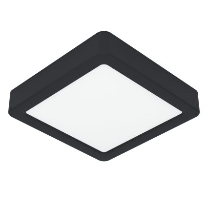 Eglo - LED griestu gaismeklis LED/7W/230V 2700/4000/6500K 15x15cm melns