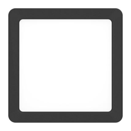 Eglo - LED griestu gaismeklis LED/7W/230V 2700/4000/6500K 15x15cm melns