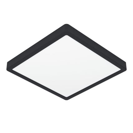 Eglo - LED griestu lampa LED/13W/230V 2700/4000/6500K 29x29cm melna