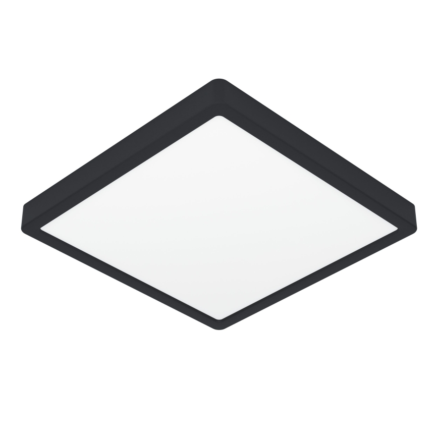 Eglo - LED griestu lampa LED/13W/230V 2700/4000/6500K 29x29cm melna