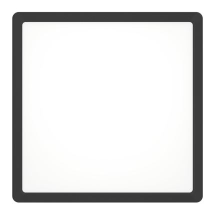 Eglo - LED griestu lampa LED/13W/230V 2700/4000/6500K 29x29cm melna