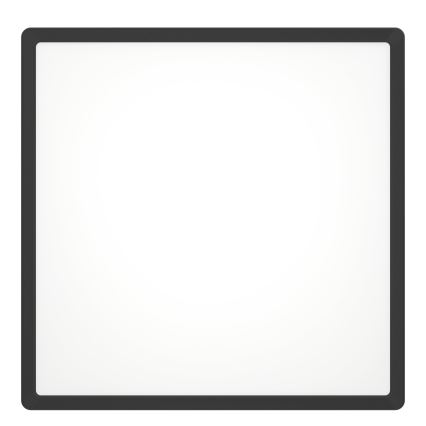 Eglo - LED griestu gaismeklis LED/17,5W/230V 2700/4000/6500K 39x39 cm melns