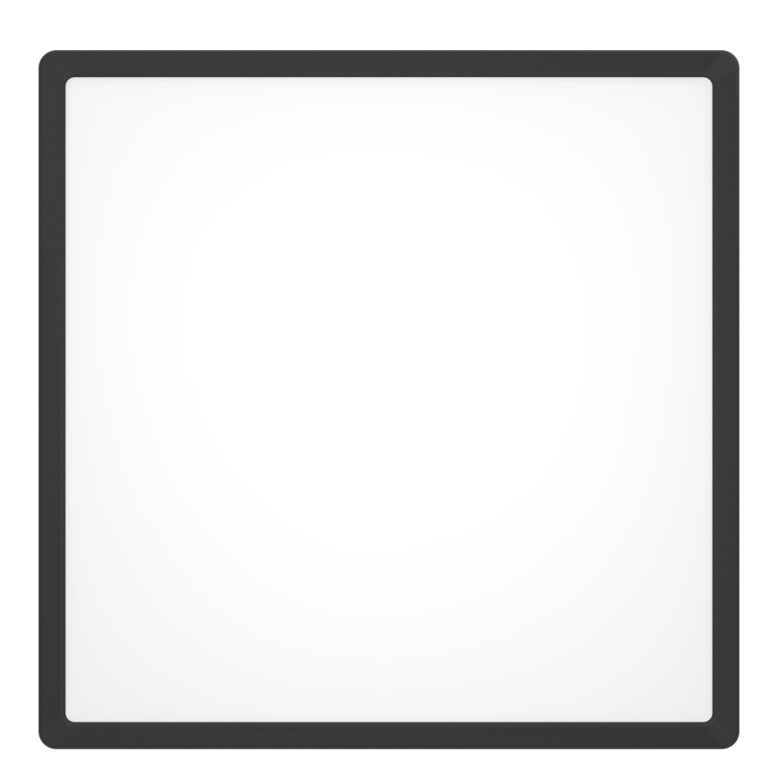 Eglo - LED griestu gaismeklis LED/17,5W/230V 2700/4000/6500K 39x39 cm melns