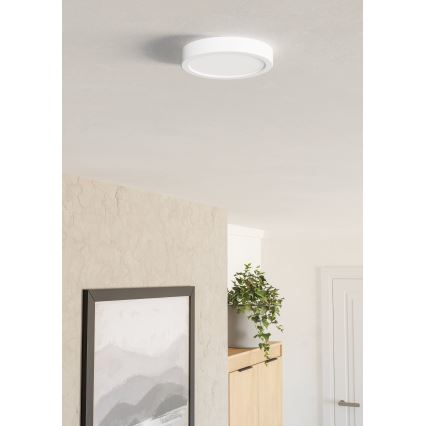 Eglo - LED griestu gaismeklis LED/7,5W/230V 2700/4000/6500K Ø 16,6 cm balta