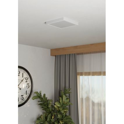 Eglo - LED griestu gaismeklis LED/10,5W/230V 2700/4000/6500K 22x22 cm balta