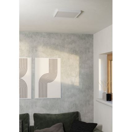 Eglo - LED griestu gaismeklis LED/13W/230V 2700/4000/6500K 29x29 cm balts